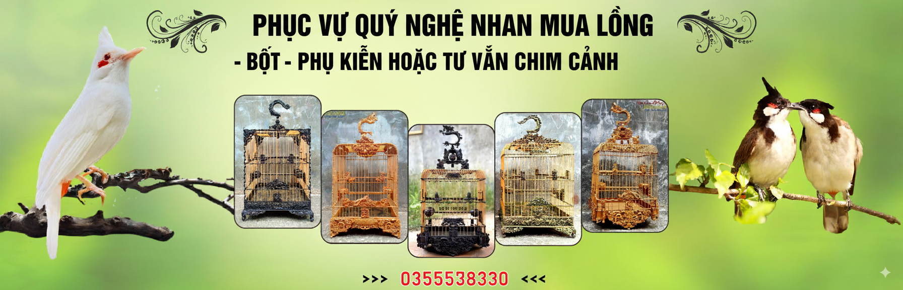 Chim cò và sản phẩm chăm sóc chim